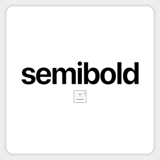 semibold v2 Sticker